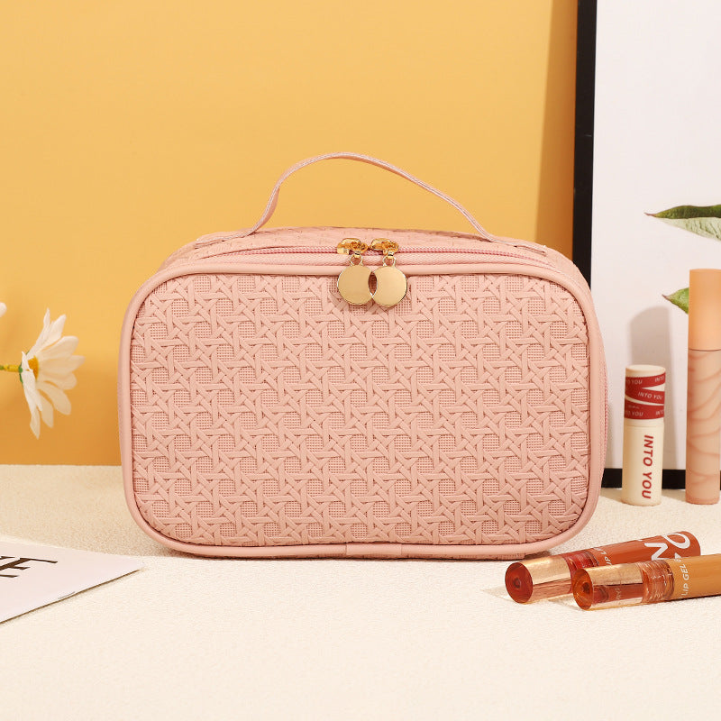 Women's Simple Portable High-grade Storage Waterproof Wash Makeup Bag