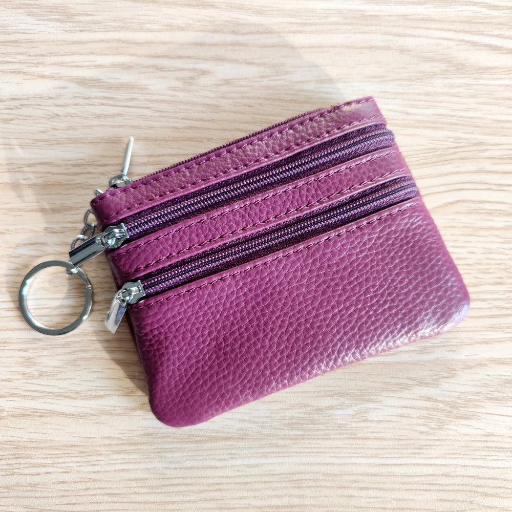 Women's Genuine Leather Business Short For Card Holder