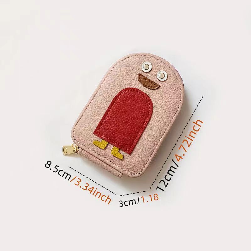 Cartoon Penguin Cute National Fashion Expanding Card Holder