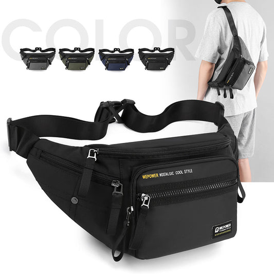 Stylish Comfortable Men's Multifunctional Large Capacity Waist Packs