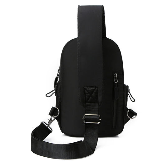 Men's Cycling Stylish Simple Campus Printable Men's Chest Bags