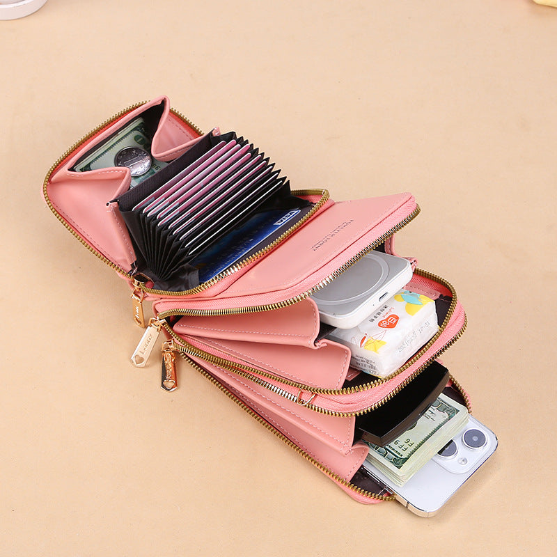 Transparent Touch Screen Organ Multiple Slots Trendy Bags