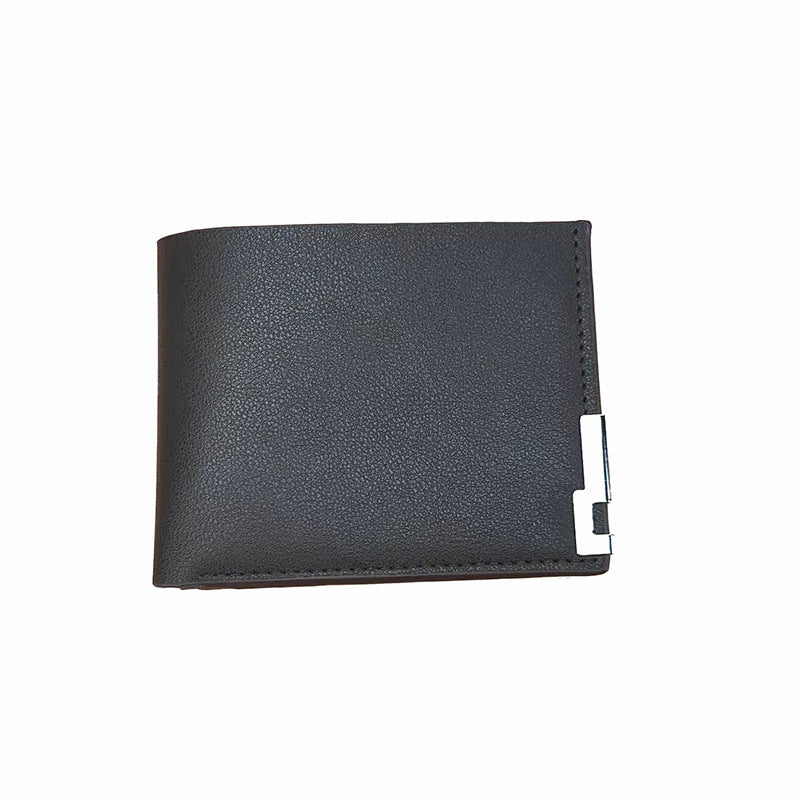 Men's Attractive Short Horizontal Man's Source Men's Wallets