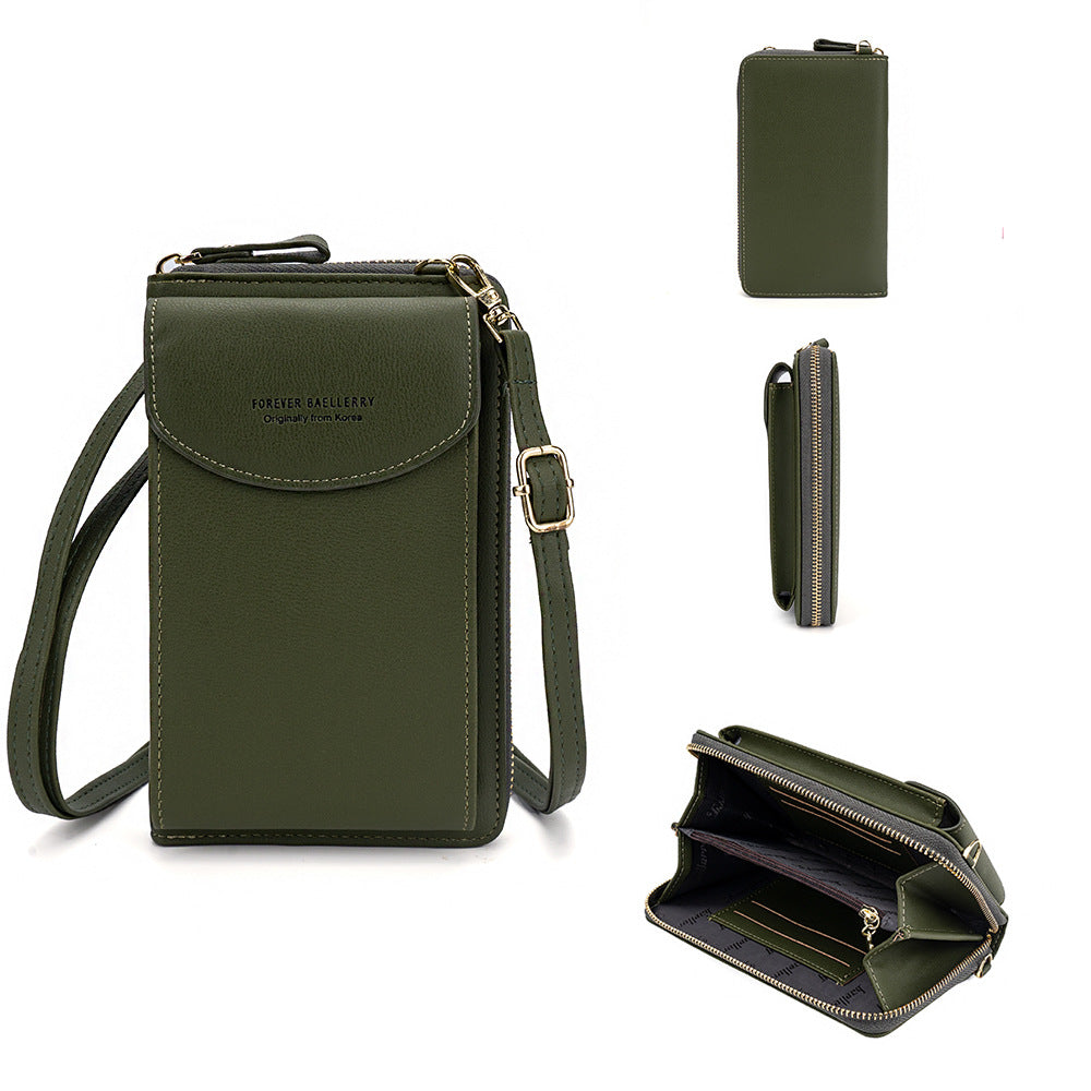 New Women's Mobile Korean Style Short Ladies Wallet
