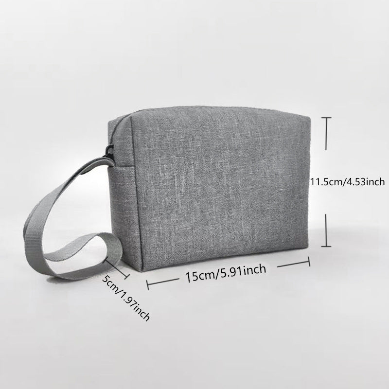 Storage Data Cable Headset Mouse Charger Computer Makeup Bag