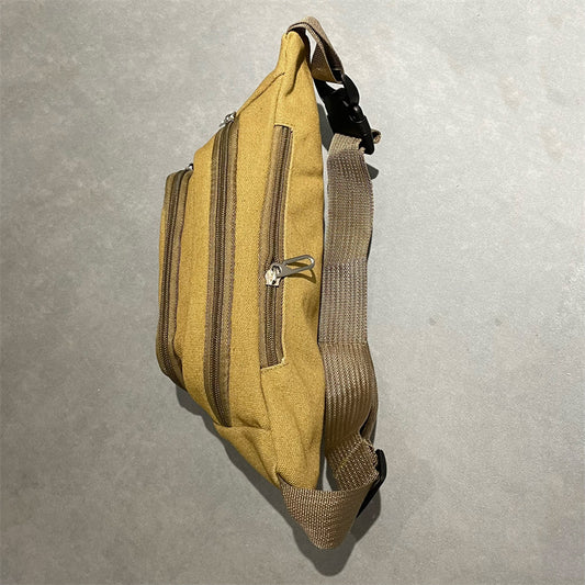 Women's & Men's Thick Canvas Large Capacity For Construction Men's Waist Packs