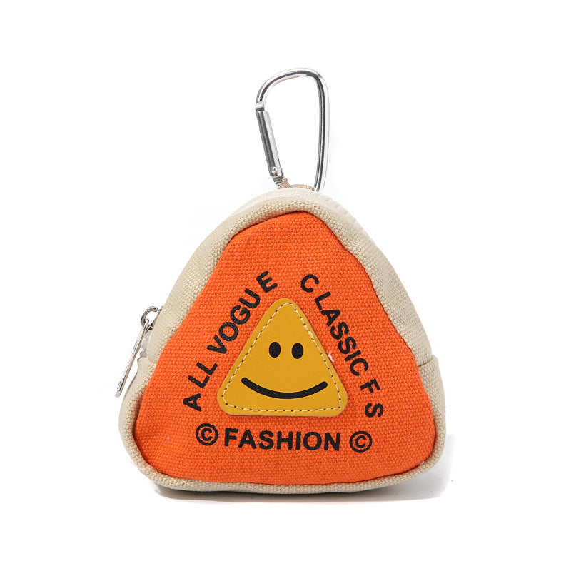 Men's Mini Earphone Pendant Hip Hop Pannier Coin Purses