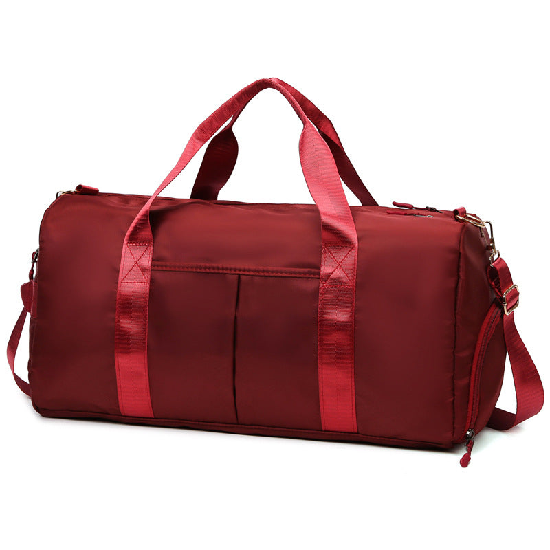 Women's Short Business Trip Dry Wet Separation Travel Bags