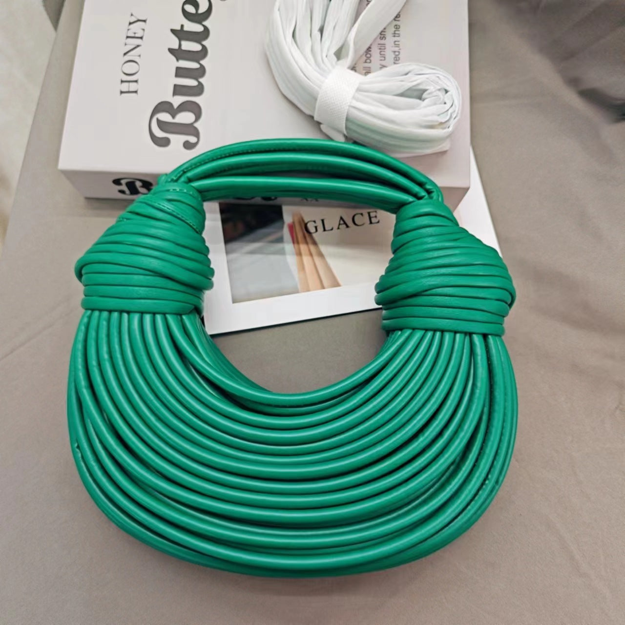 Women's High Sense Design Personality Woven Handbags