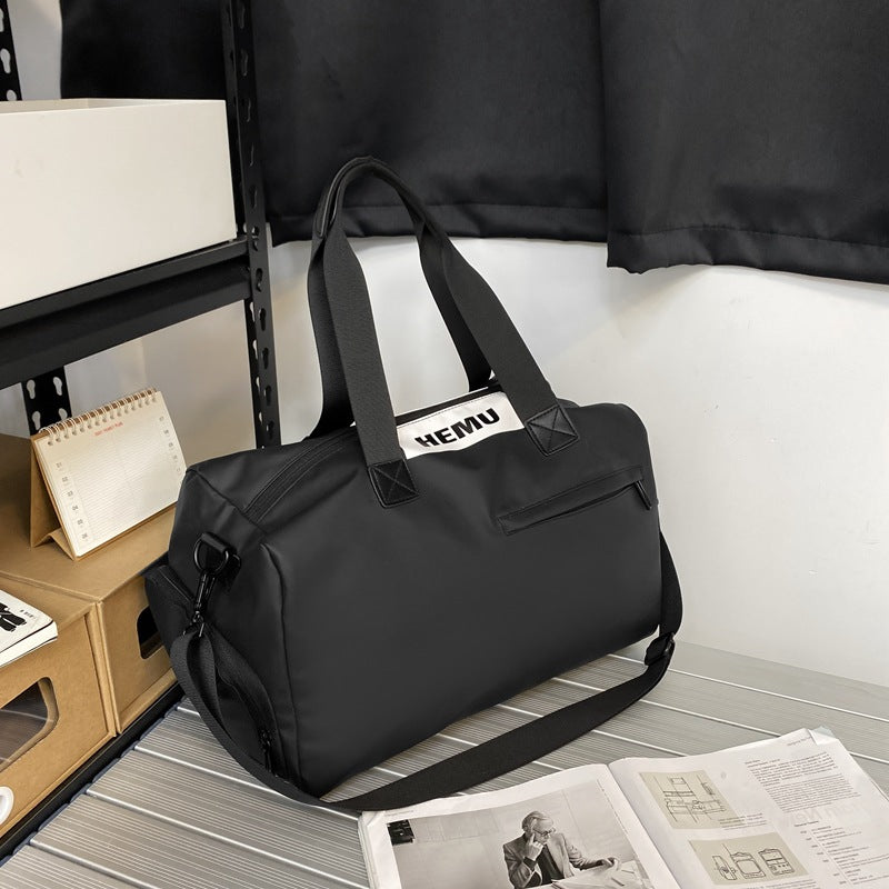 Women's & Men's & Fashion Short Street Large Capacity Travel Bags