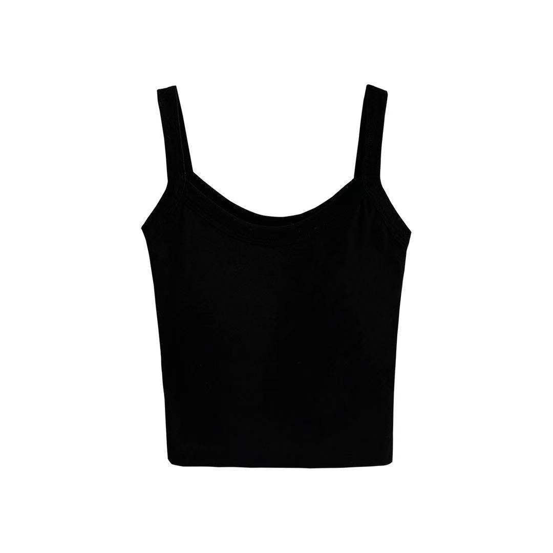 Women's Worn Outside Beautiful Back Basic Underwear Tanks Camis