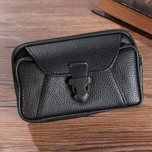 Men's Stylish New Leather Mobile Work Coin Purses