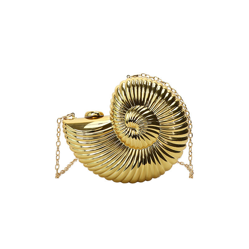 Women's Good-looking Personality Conch Female Acrylic Chain Beach Shoulder Bags