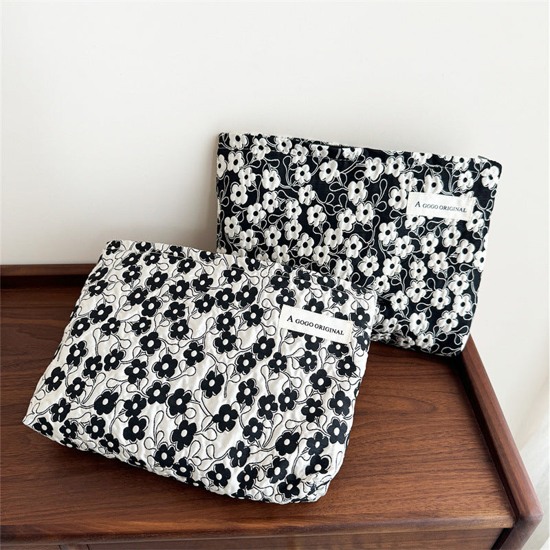 Flower Large Capacity Storage Portable Toiletry Liner Bags