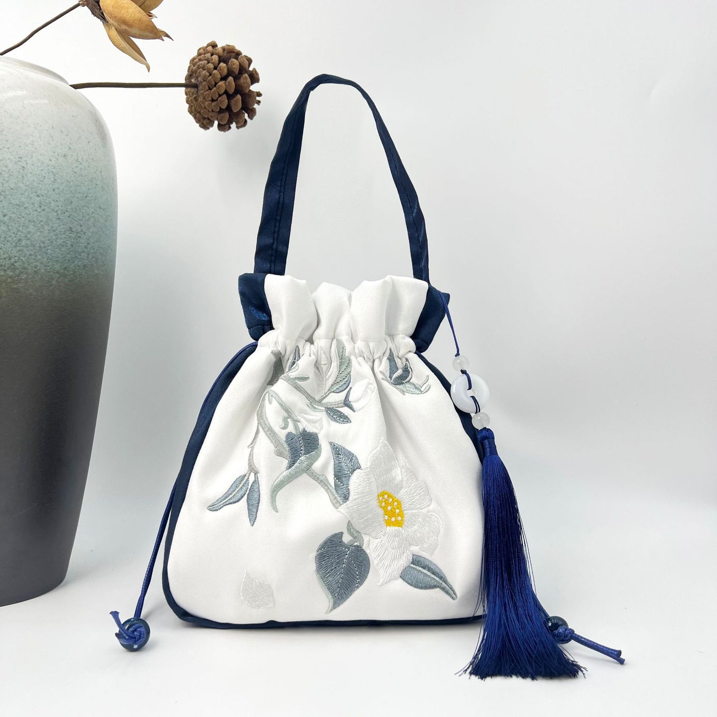 With Embroidered Han Chinese Clothing Antiquity Artistic Handbags