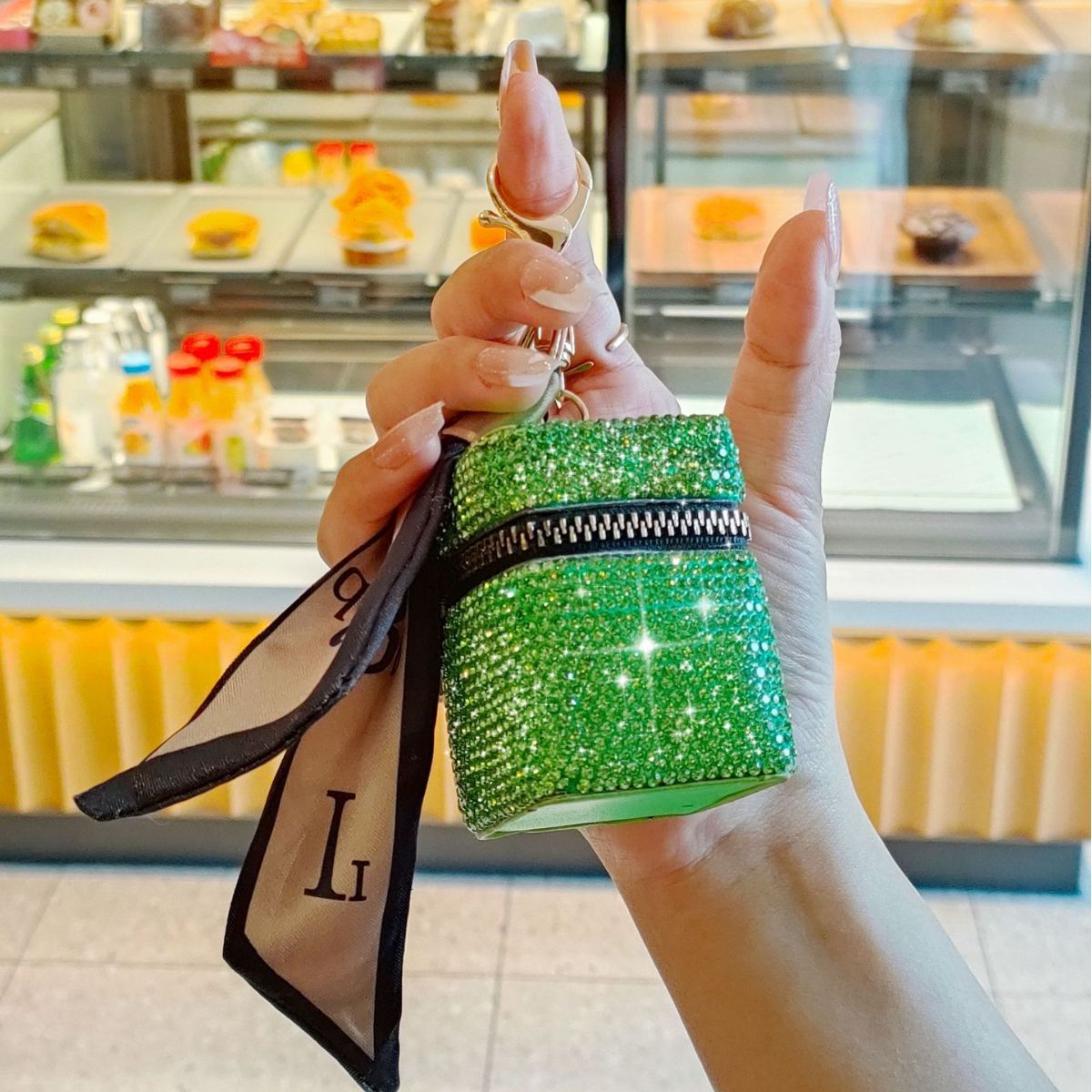 Summer Mini Earphone Pendant Light Luxury Coin Purses