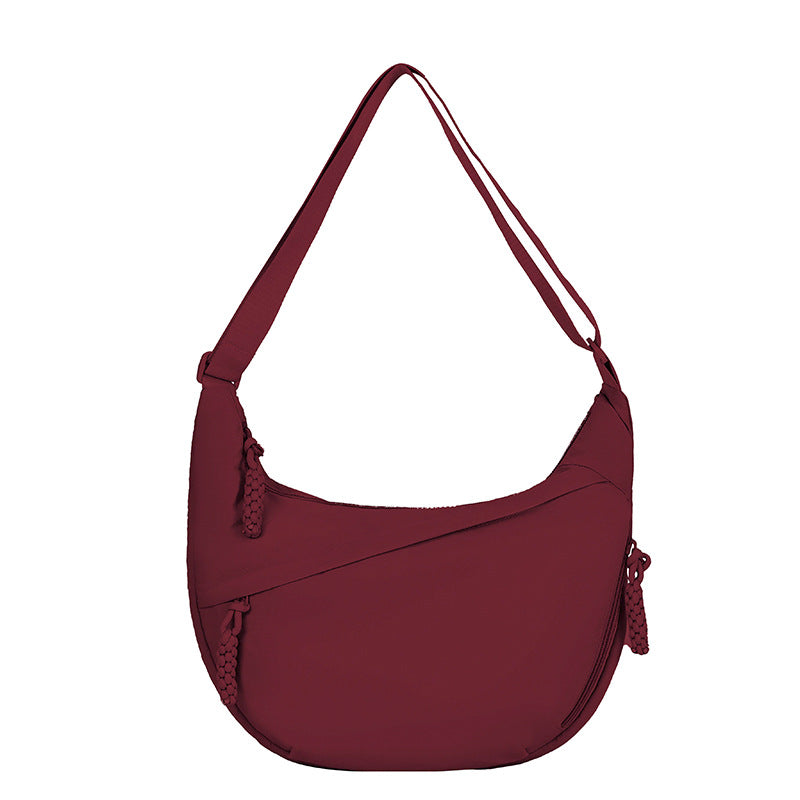 Fashion Cloth Lightweight Commuter Large Capacity Female Class Women's Messenger Bag