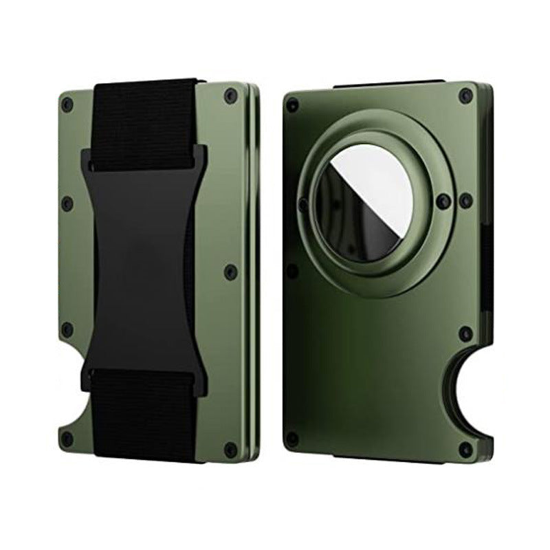 Tracker Metal Aluminum Alloy Carbon Fiber Card Holder