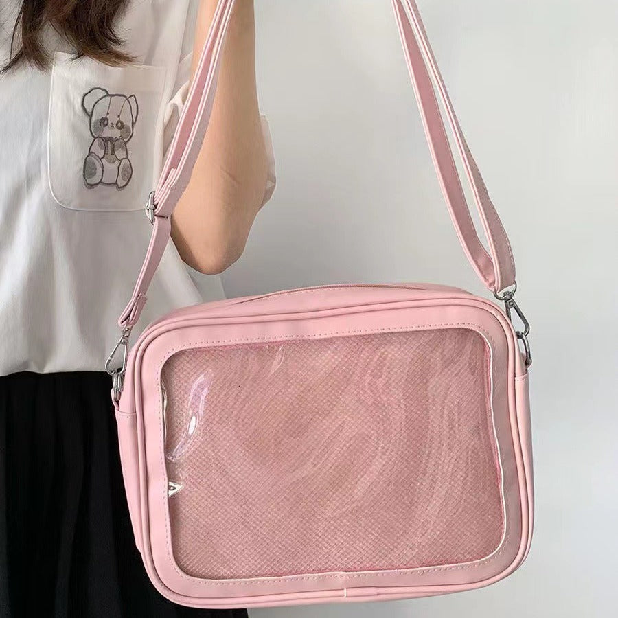 Comic Show Cartoon Uniform Style Bar Rice Crossbody Bags