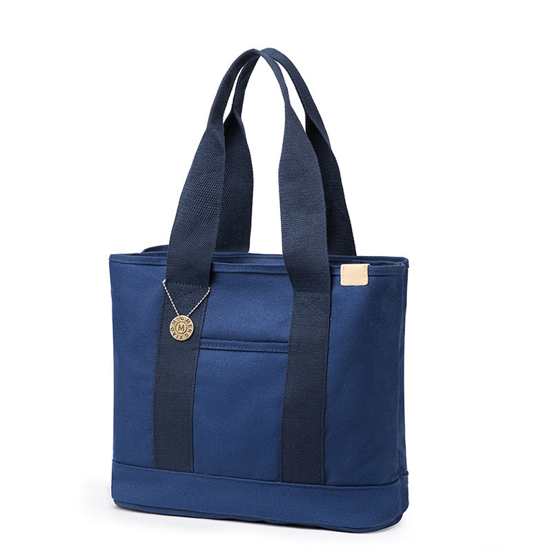 Classy Korean Style Canvas Lunch Hand Handbags