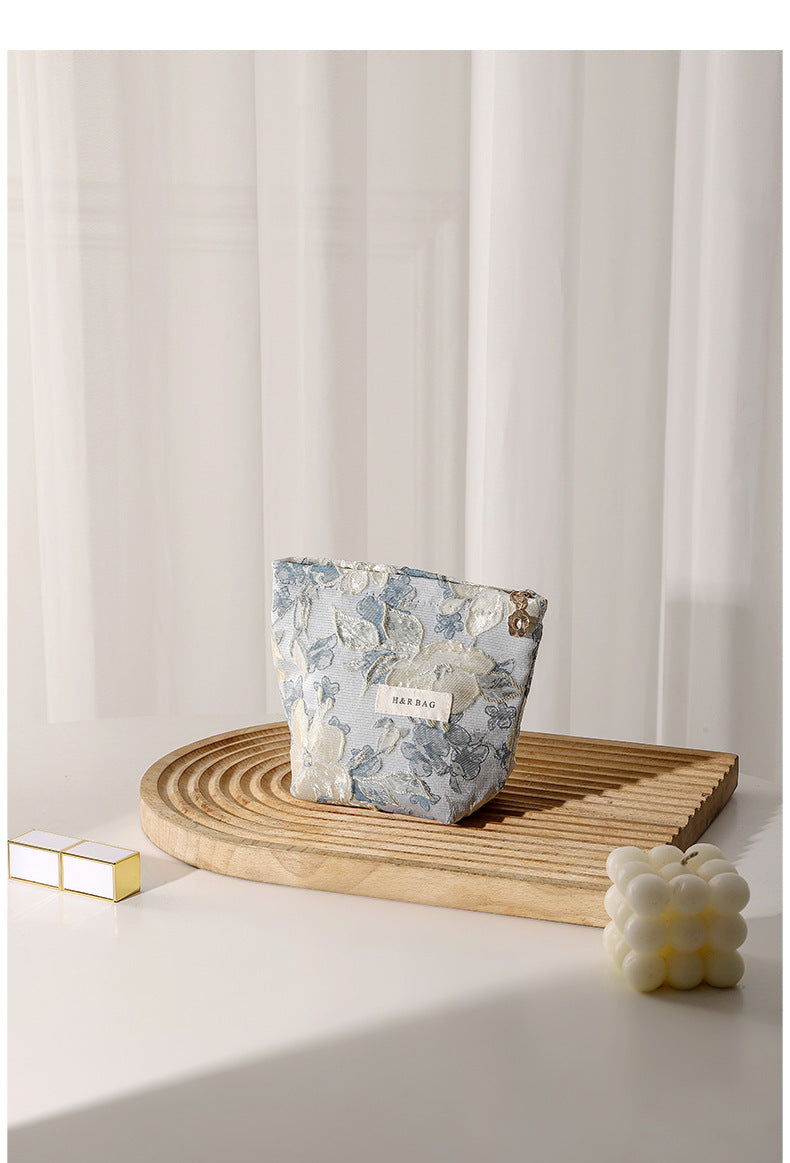 Sweet Potato Flower Yarn-dyed Portable Clutch Bags