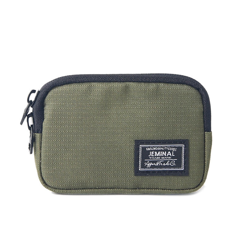 Charming Canvas Mini Unisex Cloth Boy Men's Wallet