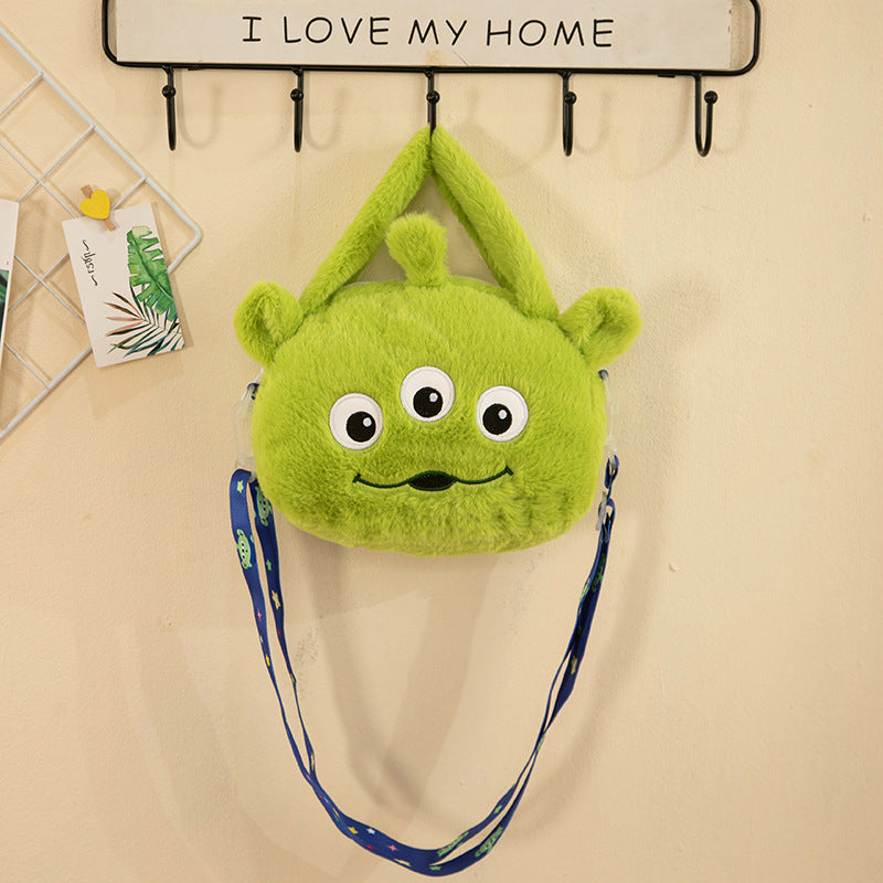 Mini More Than Plush Pouch Style Cartoon Portable Prize Crossbody Bags