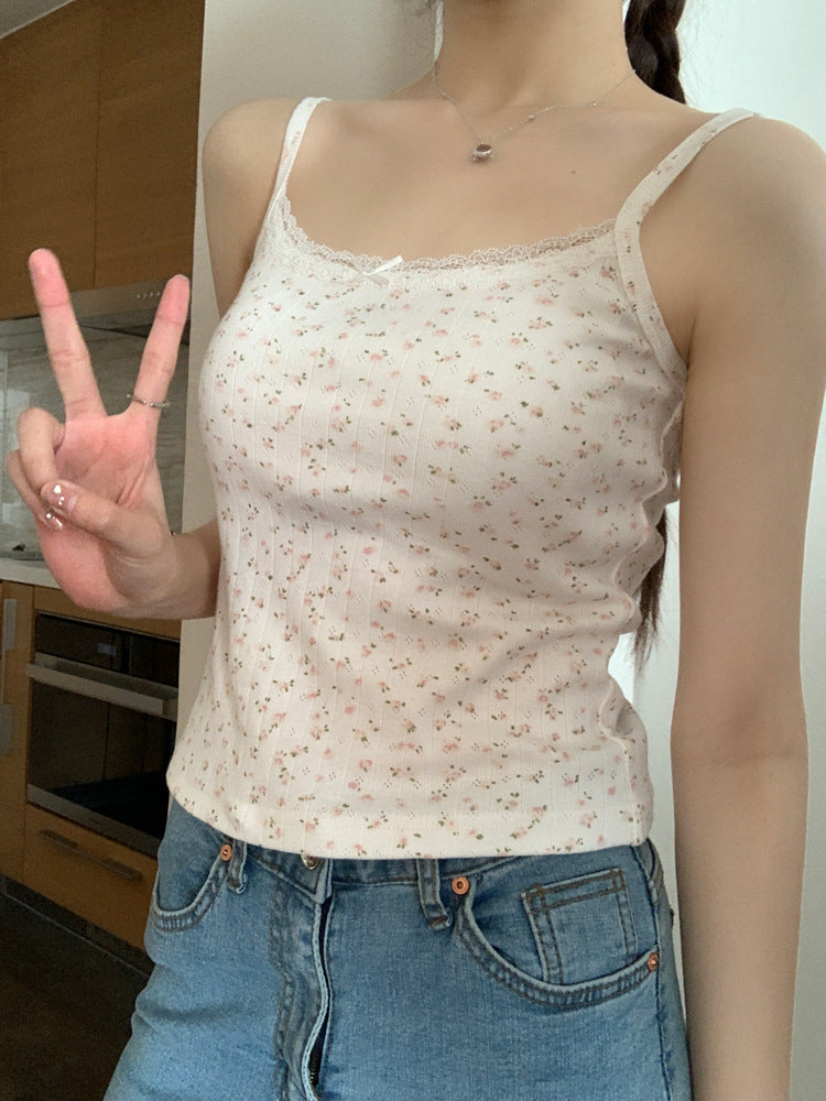 Women's Jacquard Short Outerwear Camisole Summer Hot Outer Tanks Camis
