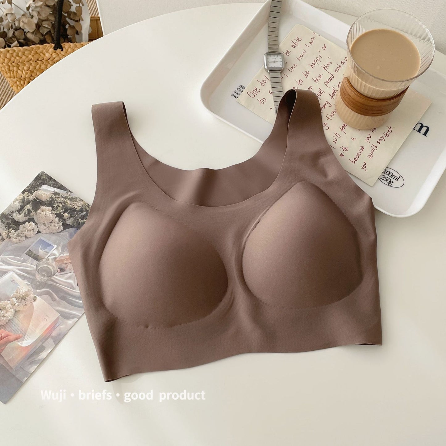 Wireless Push Up Sleep Ventilation Vest Everyday Bras