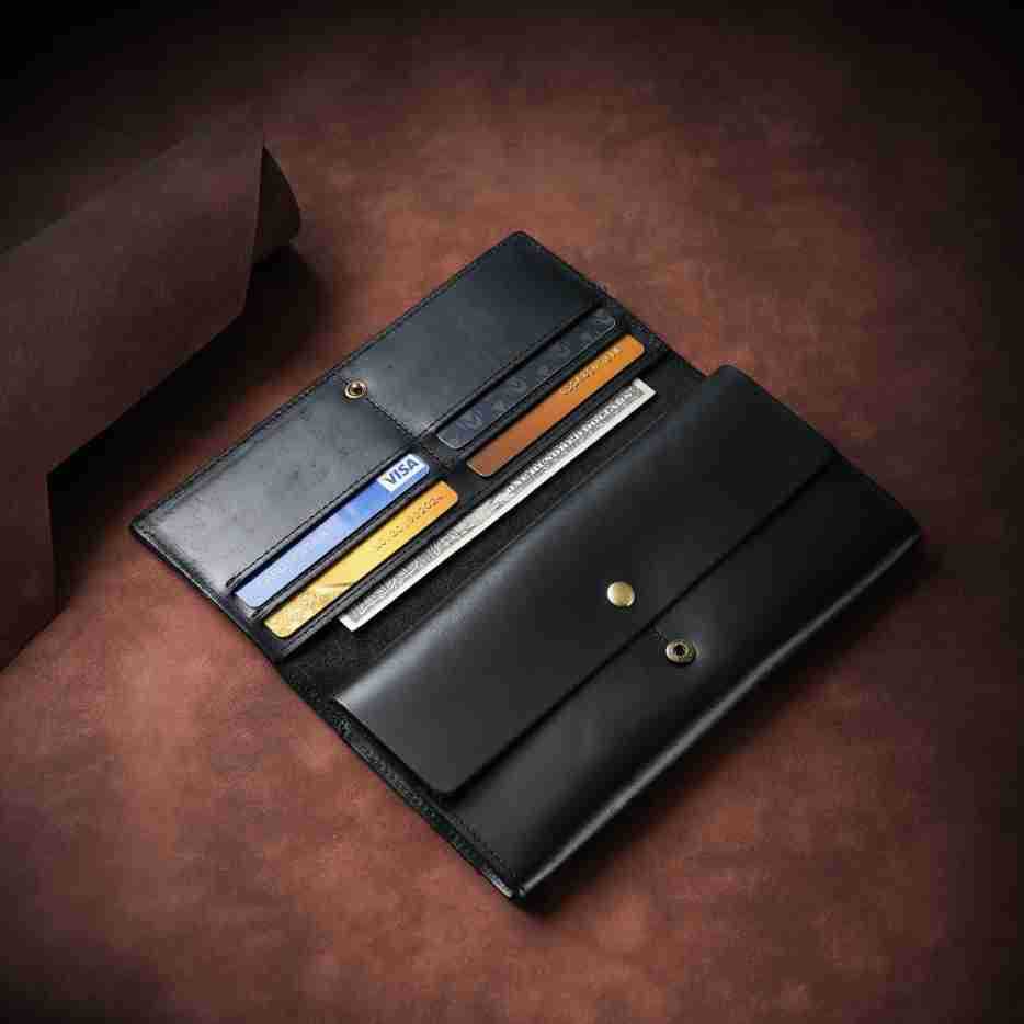 Men's Supportable Retro Crazy Horse Leather Medium Short Men's Wallets