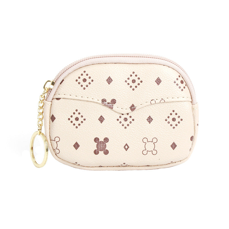 Charming Women's Fresh Sweet Beauty Printing Coin Purses