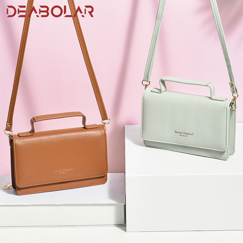 Women's Simple Fashion Mini Multifunctional Mobile Shoulder Bags
