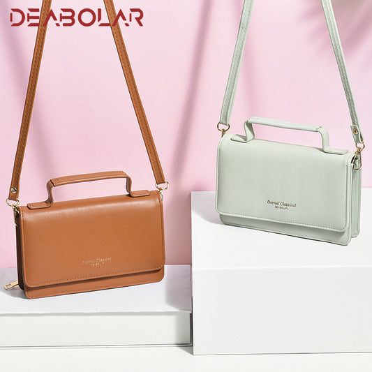 Women's Simple Fashion Mini Multifunctional Mobile Shoulder Bags