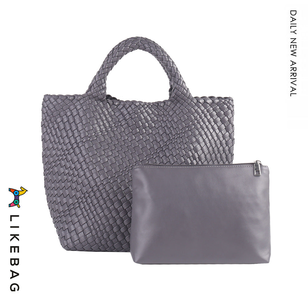 Women's Handmade Woven Fashion Large Capacity Totes Women's Shoulder Bag