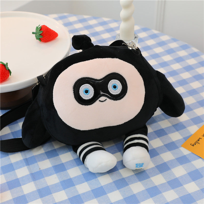 Doll Cartoon Heart Egg Puff Party Crossbody Bags