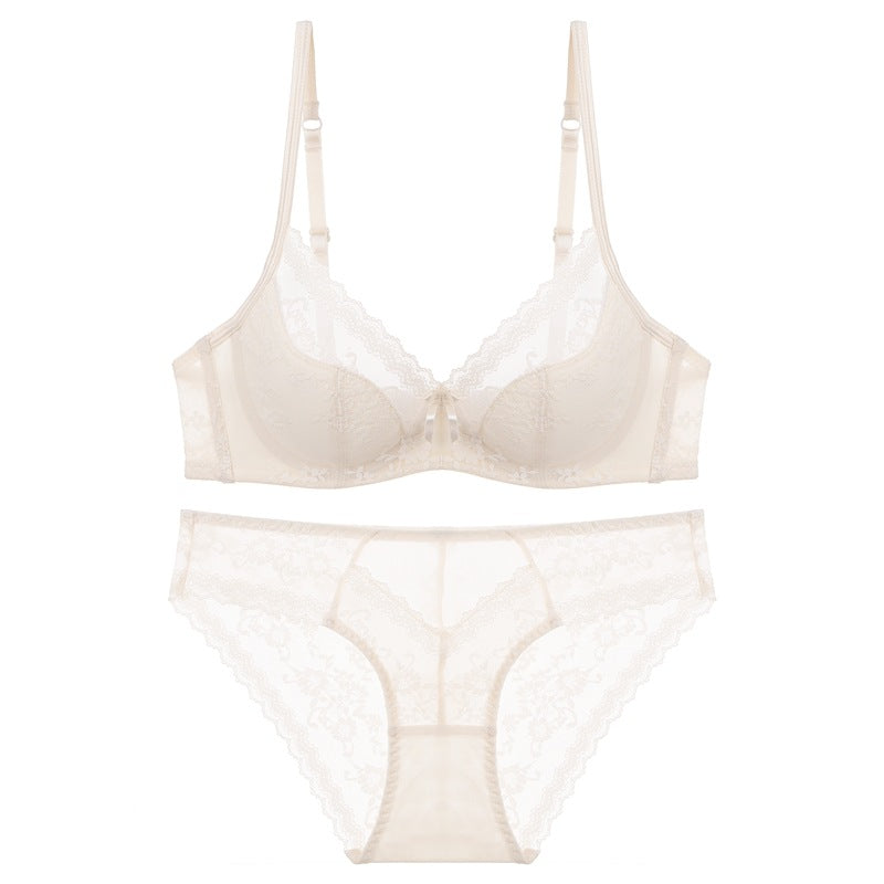 Women's Style Underwear Big Chest Small Soft Lingerie Sets