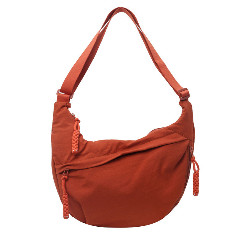 Fashion Cloth Lightweight Commuter Large Capacity Female Class Women's Messenger Bag