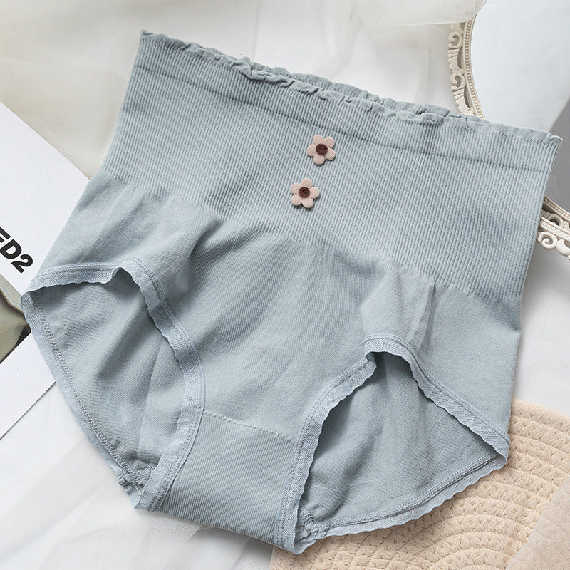 Women's Series High Waist Underwear Micro Belly Contraction Panties
