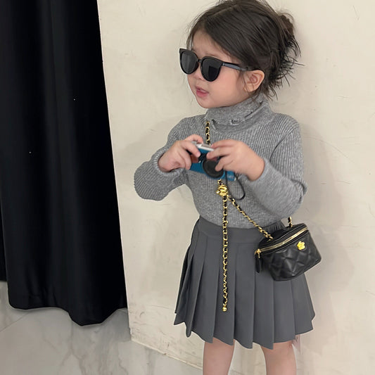 Women's & Children's & Golden Ball Camellia Mini Chic Crossbody Bags
