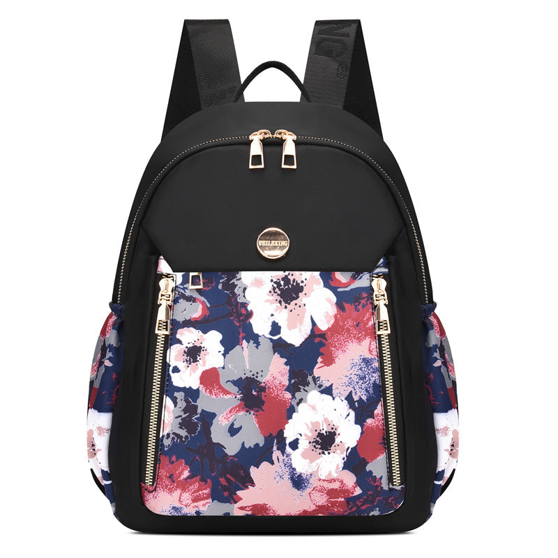 Women's Fashion Nylon Oxford Cloth Lightweight Personality Backpacks