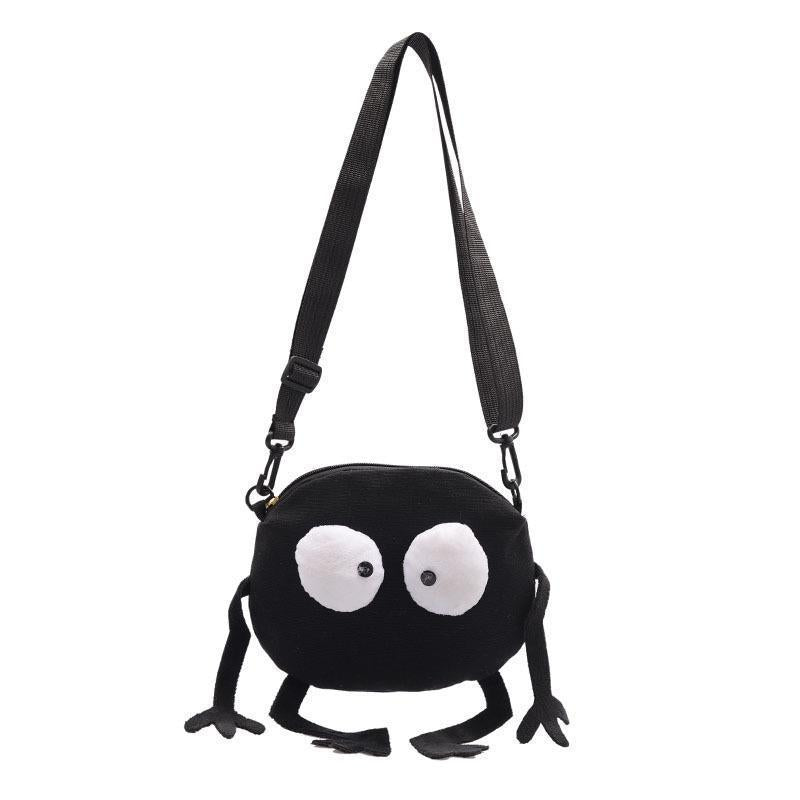 Casual Eccentric Personality Canvas Female Korean Bags