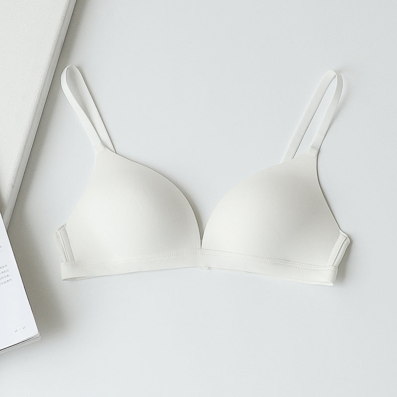 Women's Cup Large Simple Solid Color Summer Bras
