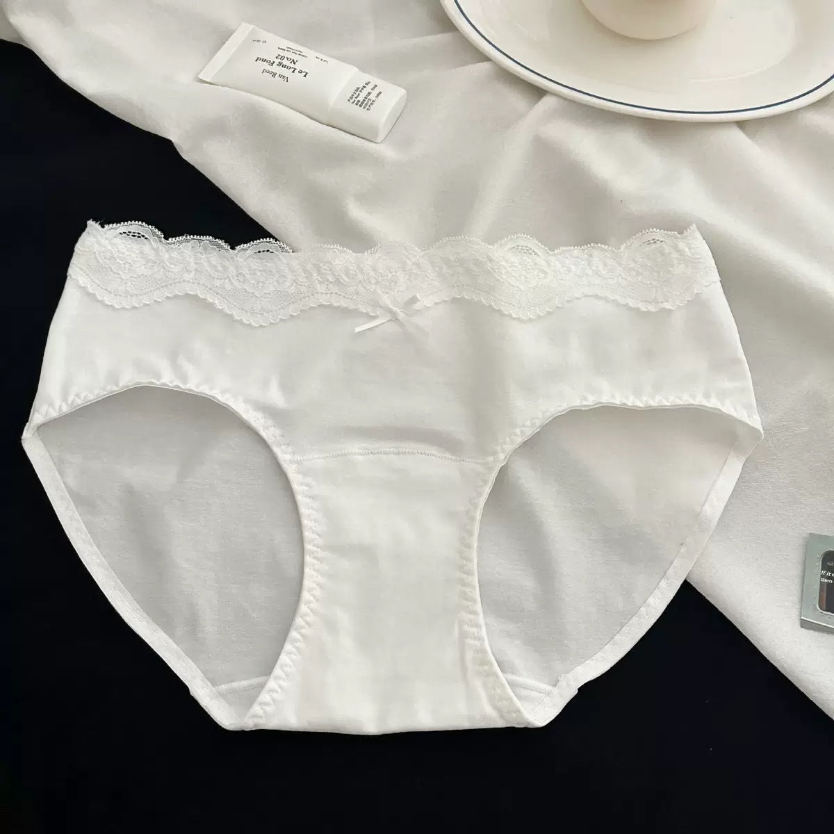 Women's Cotton Underwear Lengthened Crotch Wide Brim Comfortable Breathable Panties