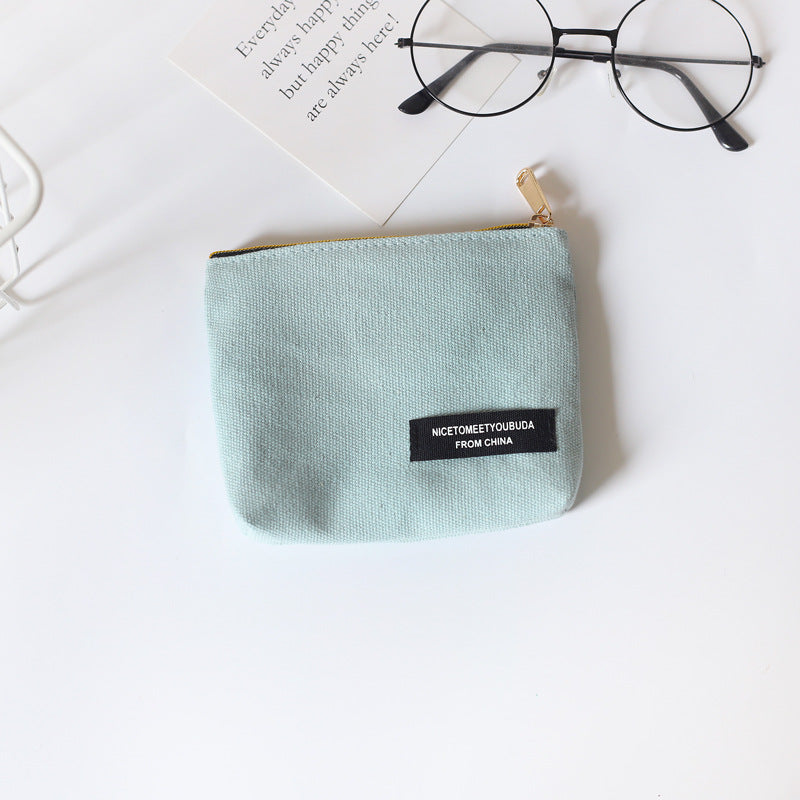 Style Simple Solid Color Super Female Coin Purses
