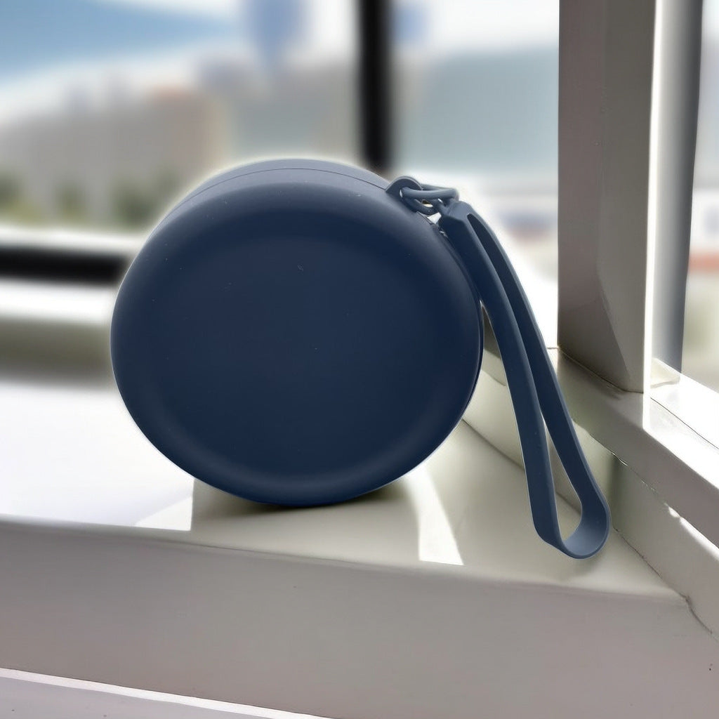 Innovative Adult Earphones Jewelry Simple Round Bags