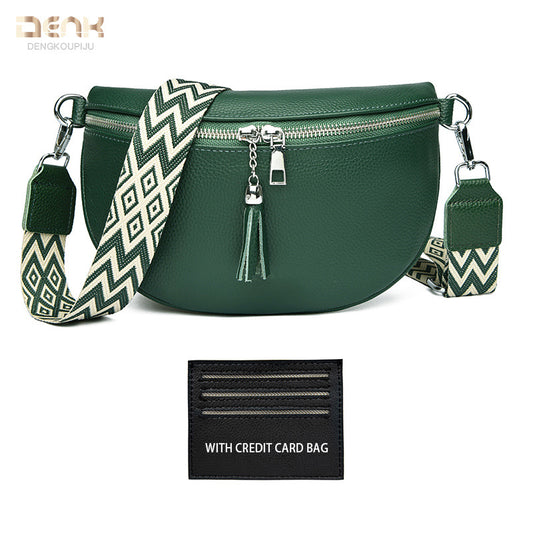 Women's Genuine Leather Trendy Fashion First Layer Bags