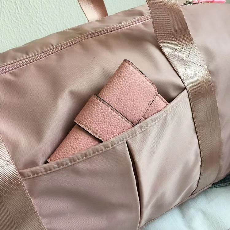 Women's Capacity Dry Wet Separation Coverable With Independent Luggage