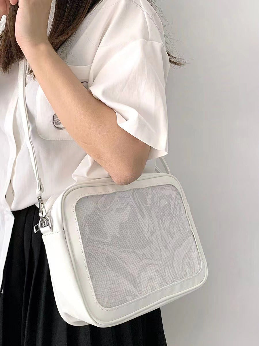Comic Show Cartoon Uniform Style Bar Rice Crossbody Bags