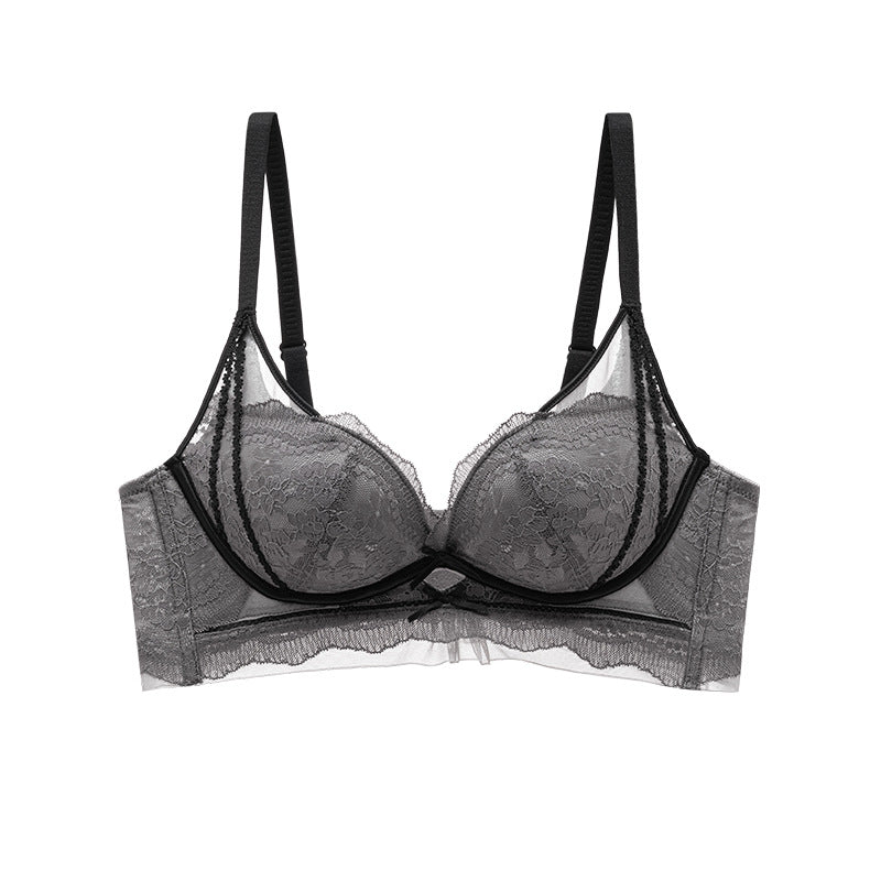 Women's Lace Small Chest Push Up Underwear Accessory Breast No Lingerie Sets