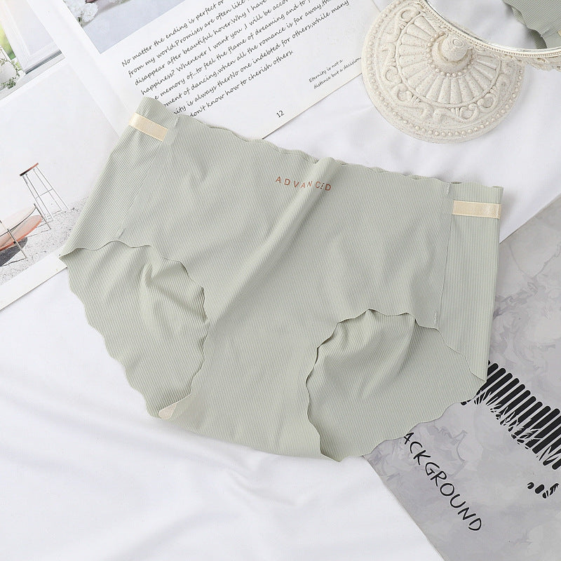 Women's Seamless One-piece Ice Silk Underwear Breathable Comfortable Panties